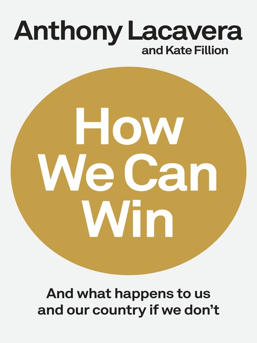 Title details for How We Can Win by Anthony Lacavera - Available
